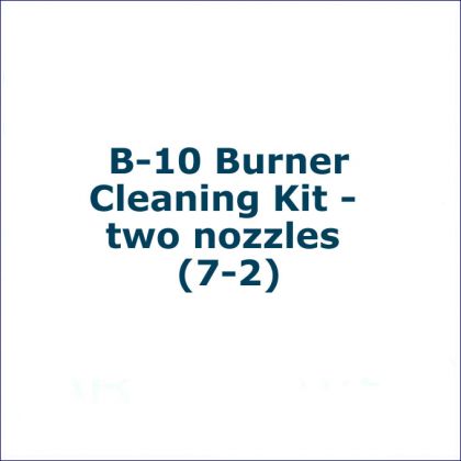 B-10 Burner Cleaning Kit - two nozzles (7-2): click to enlarge